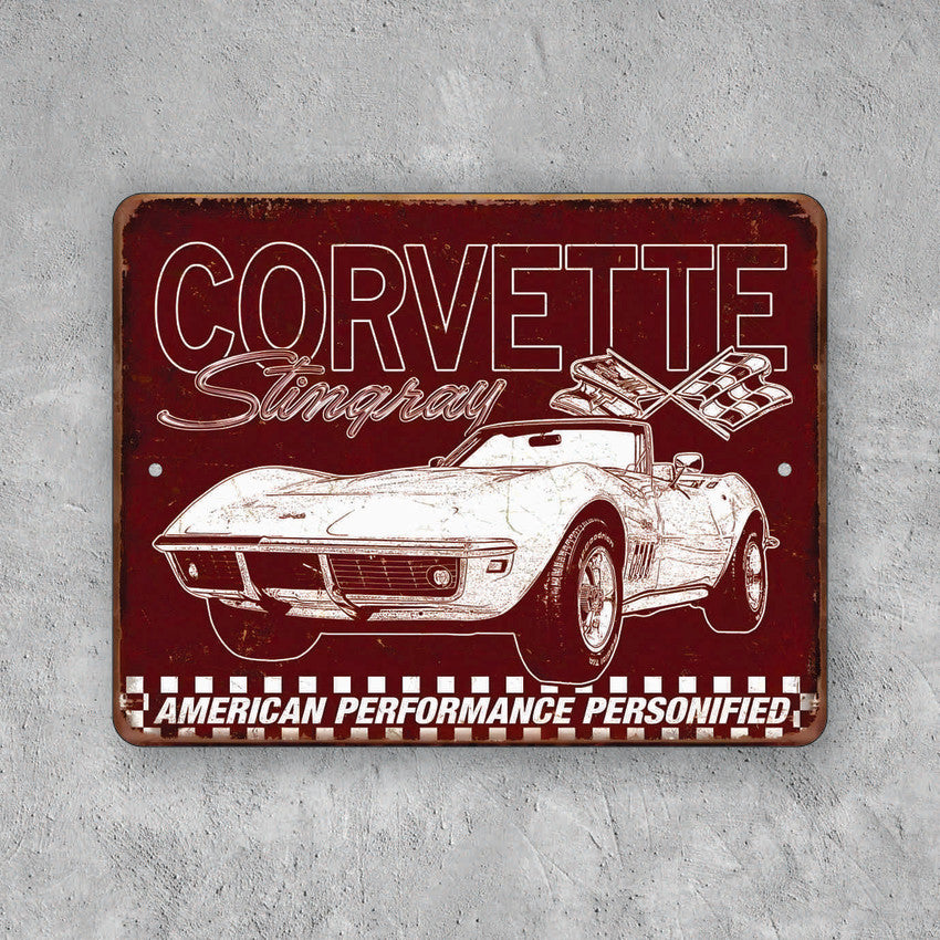 PLACA CORVETTE
