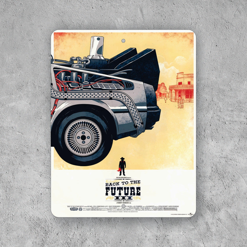PLACA VOLVER AL FUTURO III