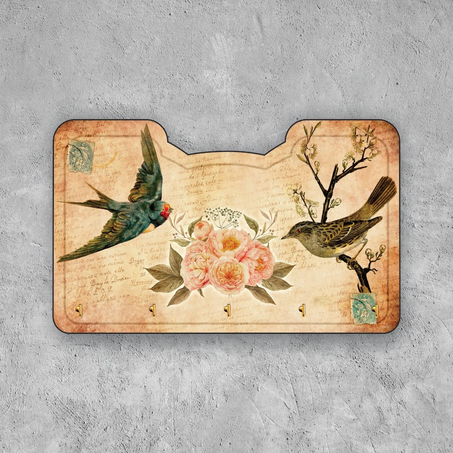 PORTALLAVE RETRO BIRDS VINTAGE