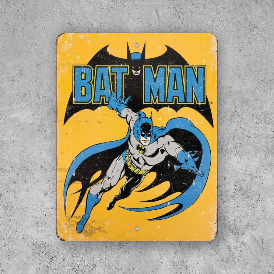 PLACA BATMAN DC COMICS