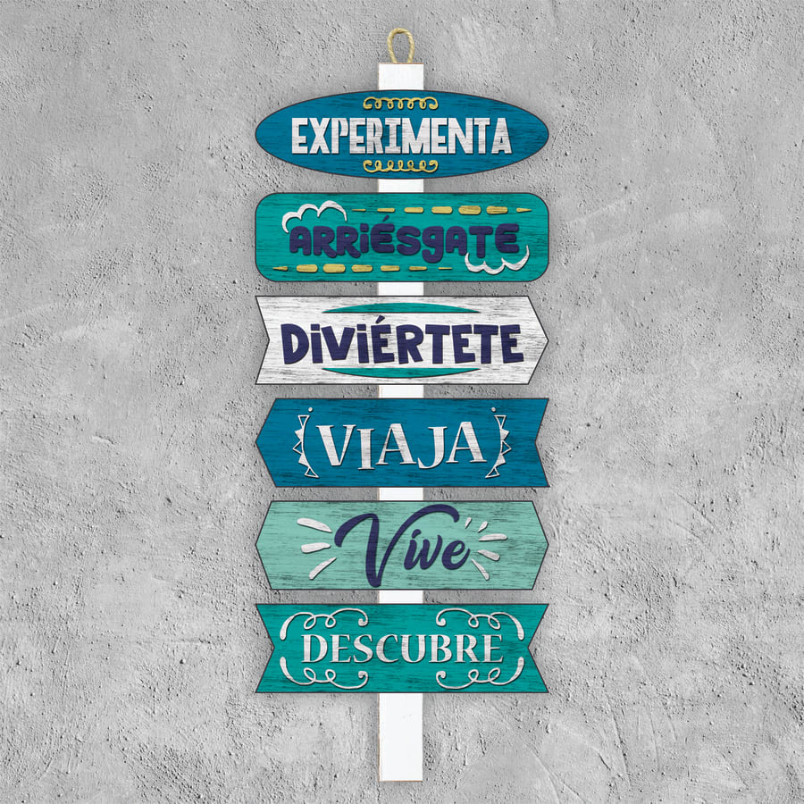 SIGNPOST EXPERIMENTA VIAJA