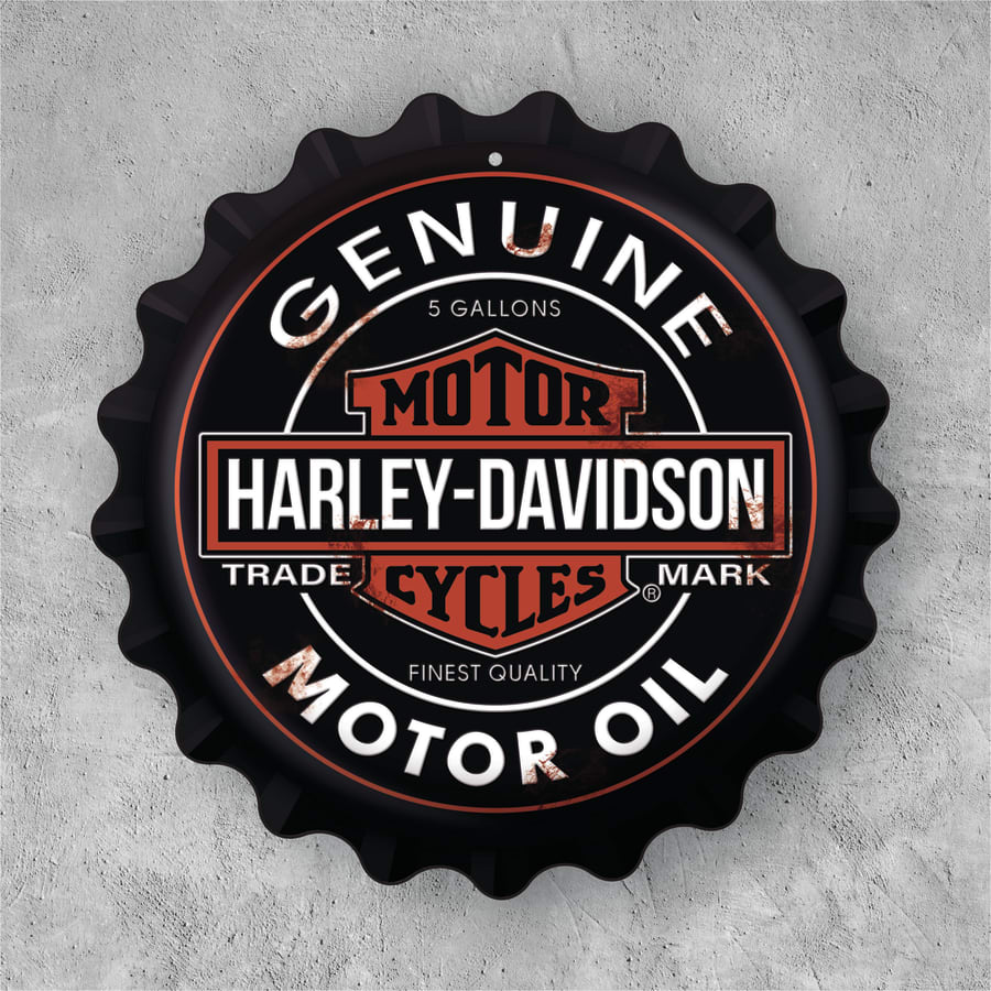 TAPA HARLEY-DAVIDSON MOTOR OIL