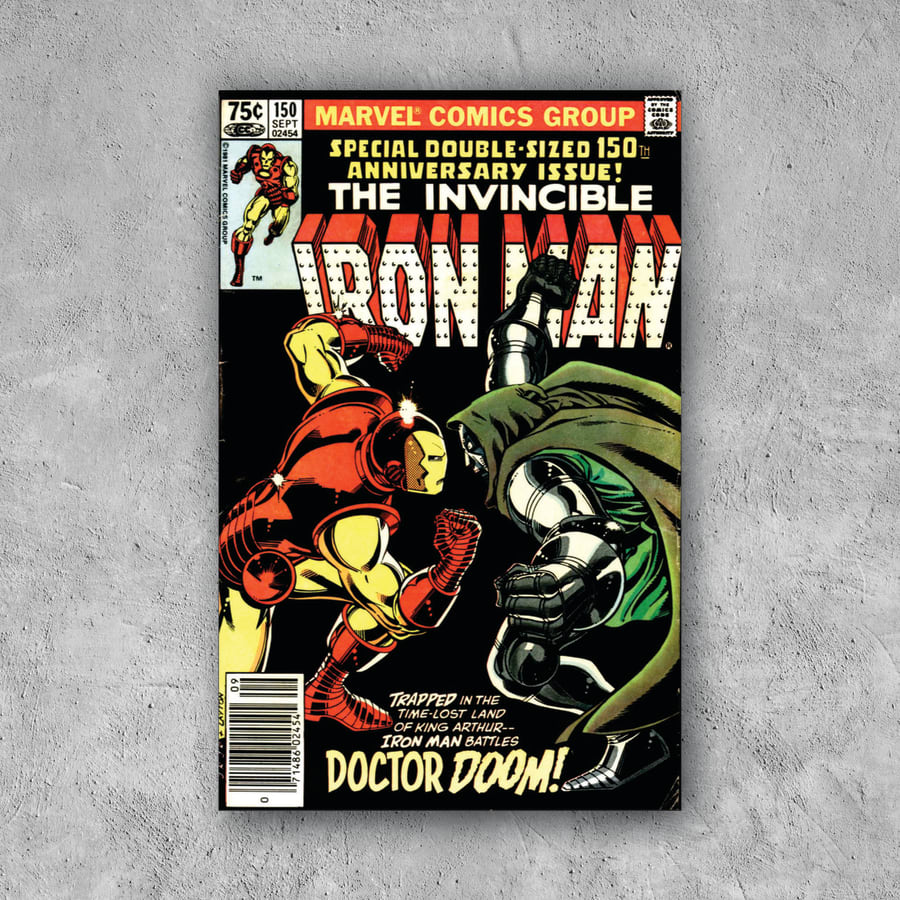 POSTER IRON MAN COMIC
