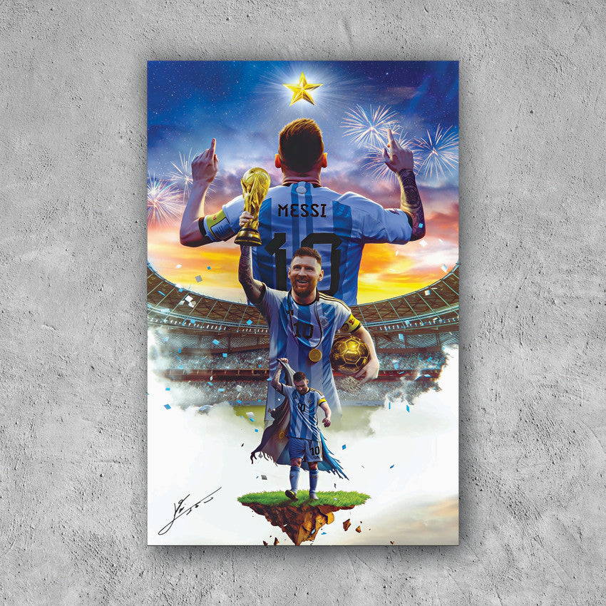 POSTER MESSI CHAMPIONS