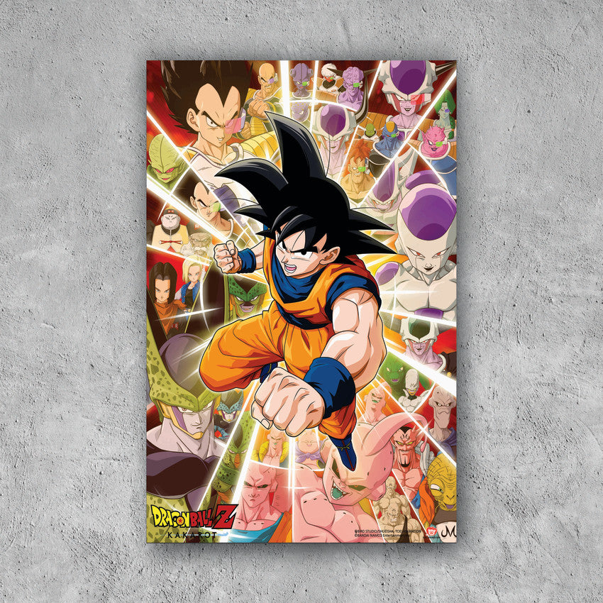 POSTER DRAGON BALL Z PERSONAJES