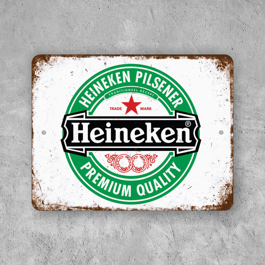 PLACA HEINEKEN PREMIUM