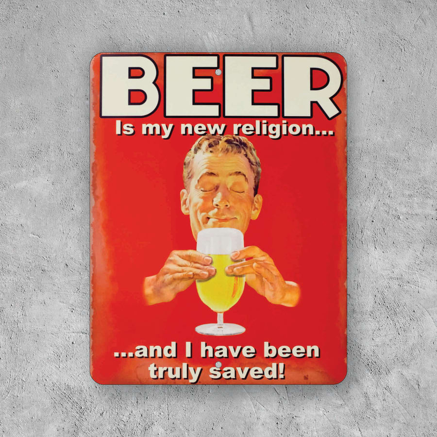 PLACA BEER IS MY NEW RELIGION