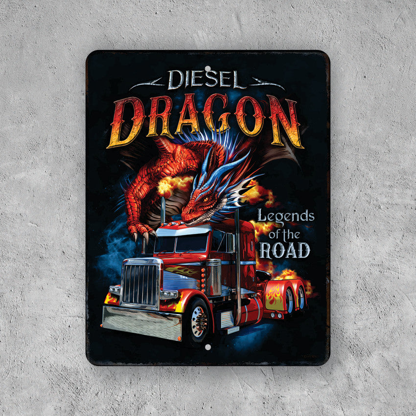 PLACA DIESEL DRAGON