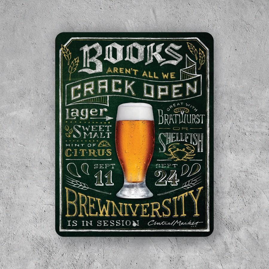 PLACA LAGER BEER BREWNIVERSITY