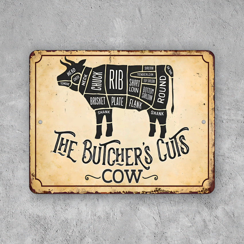 PLACA CUTS OF COW