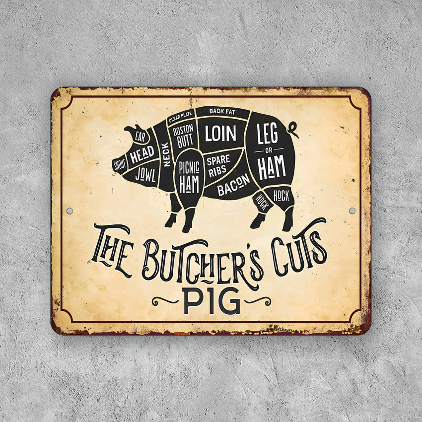 PLACA CUTS OF PIG