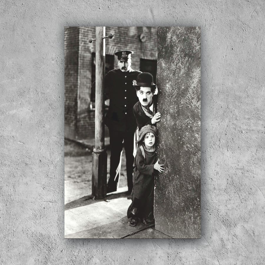POSTER CHARLES CHAPLIN POLICE