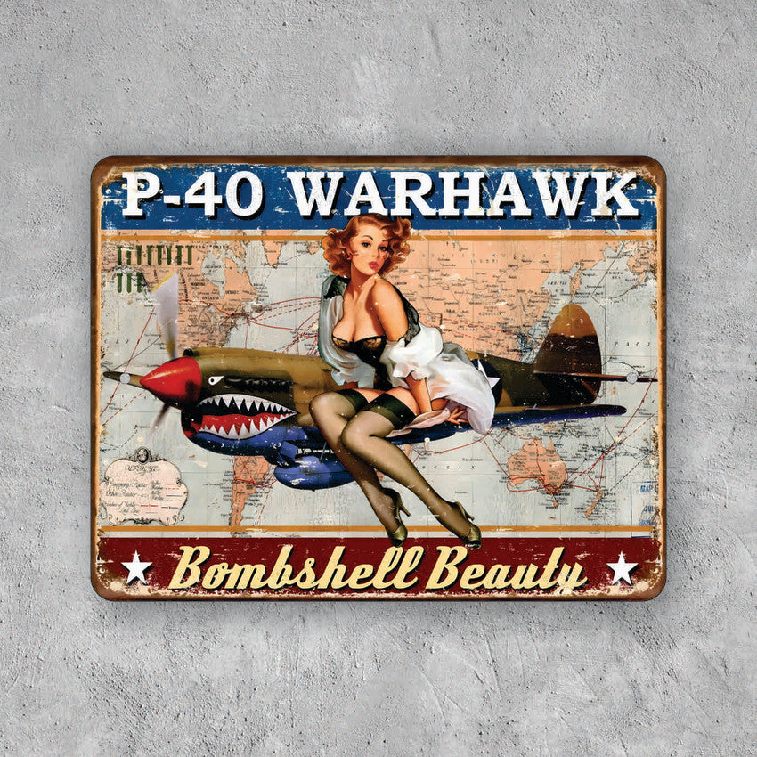 PLACA BOMBSHELL BEAUTY