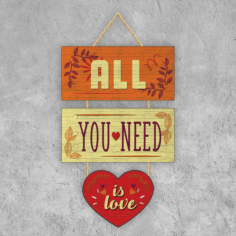 DECO PUERTA ALL YOU NEED