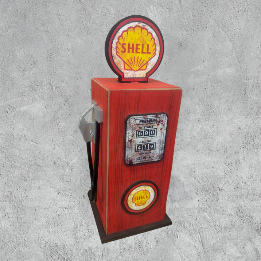 ALCANCIA GAS STATION SHELL ROJA