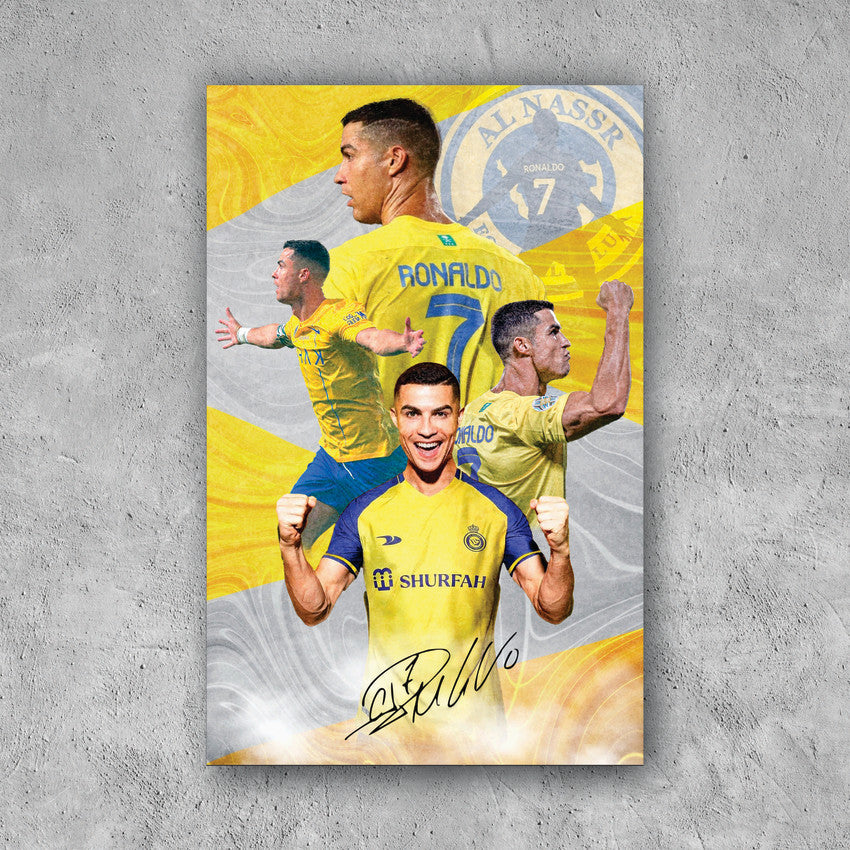 POSTER CRISTIANO RONALDO AL-NASSR