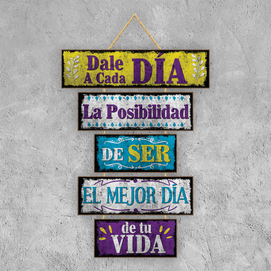 DECO FRASE DALE A CADA DIA
