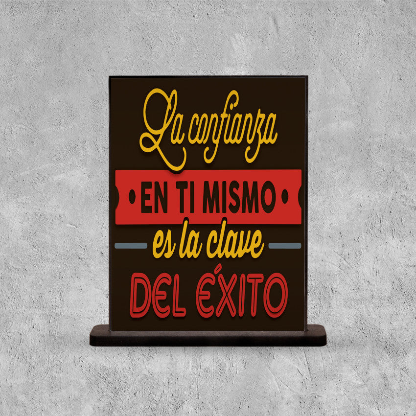 DECO POSTER LA CONFIANZA