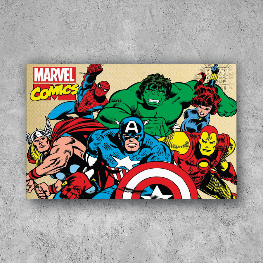 POSTER AVENGERS COMICS