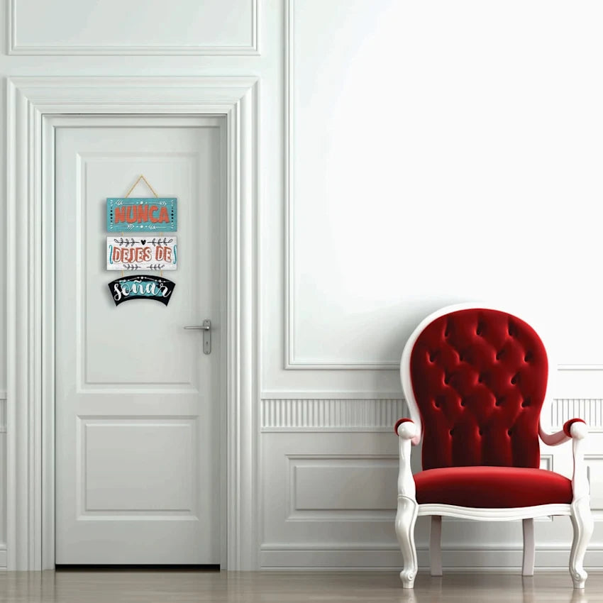 DECO PUERTA NUNCA