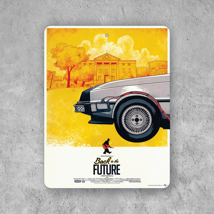 PLACA VOLVER AL FUTURO I