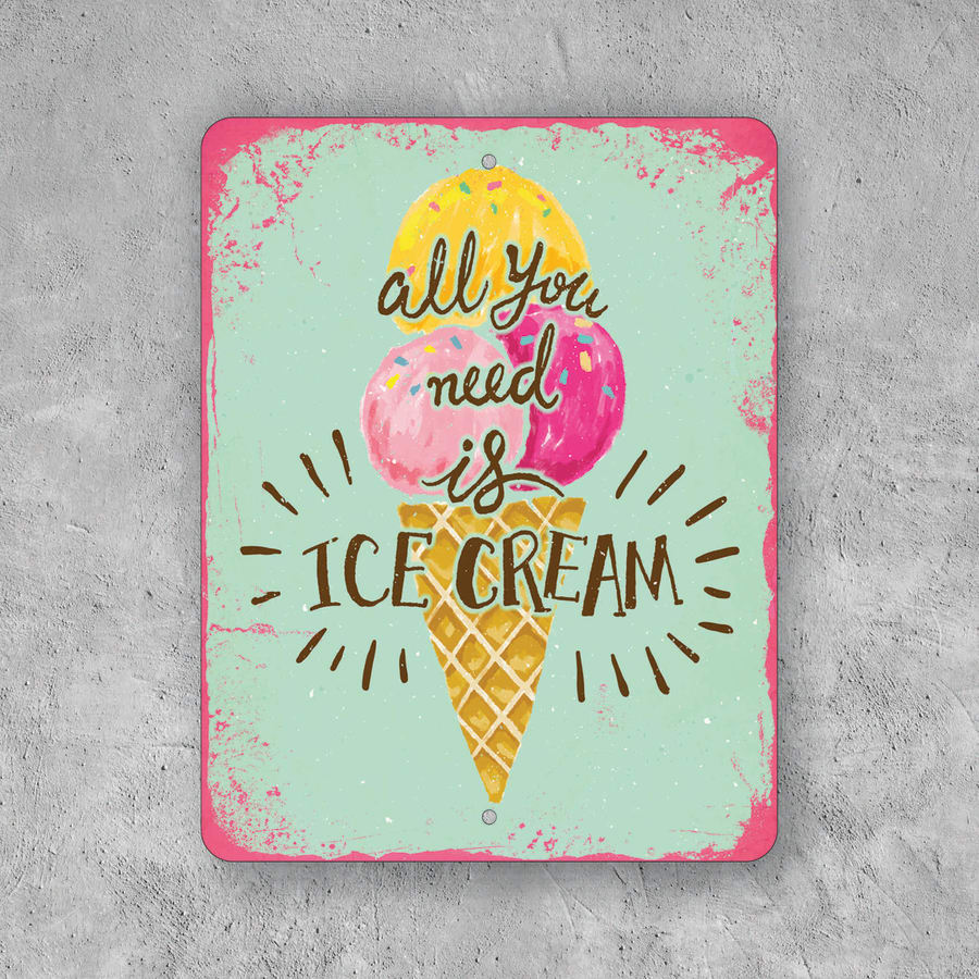 PLACA ICE CREAM