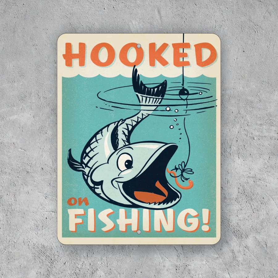 PLACA ON FISHING PESCA