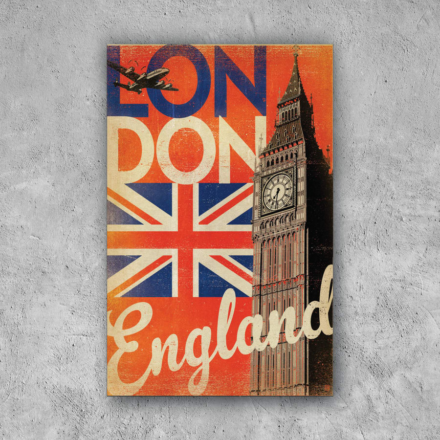 POSTER LONDON ENGLAND