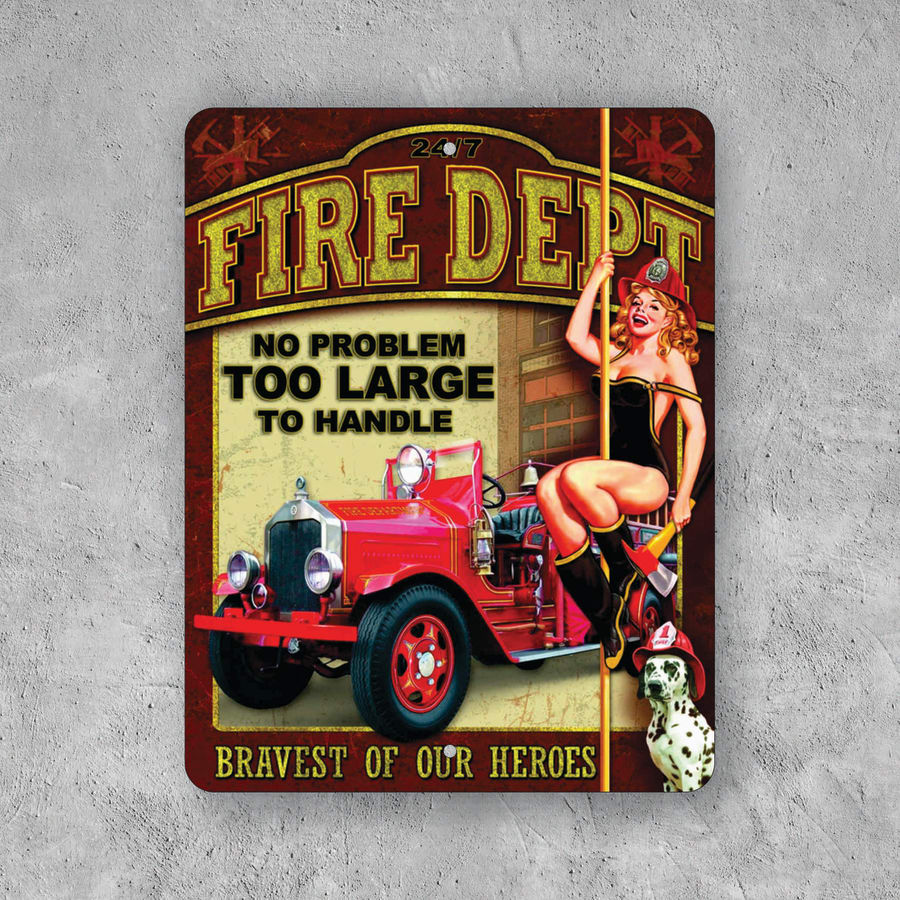 PLACA FIRE DEPT