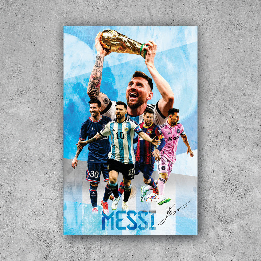 POSTER MESSI WORLD CUP
