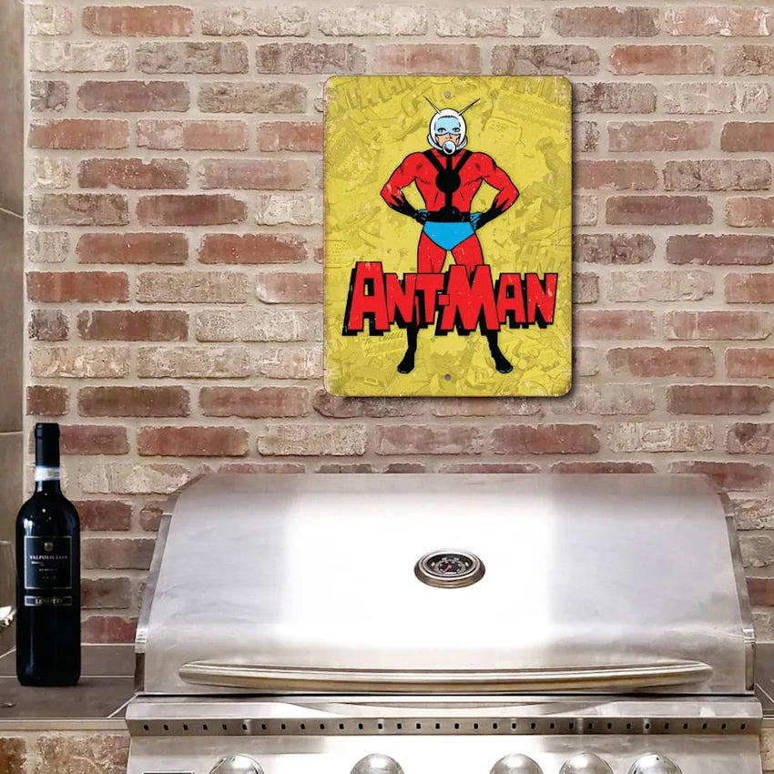 PLACA ANT-MAN MARVEL COMICS