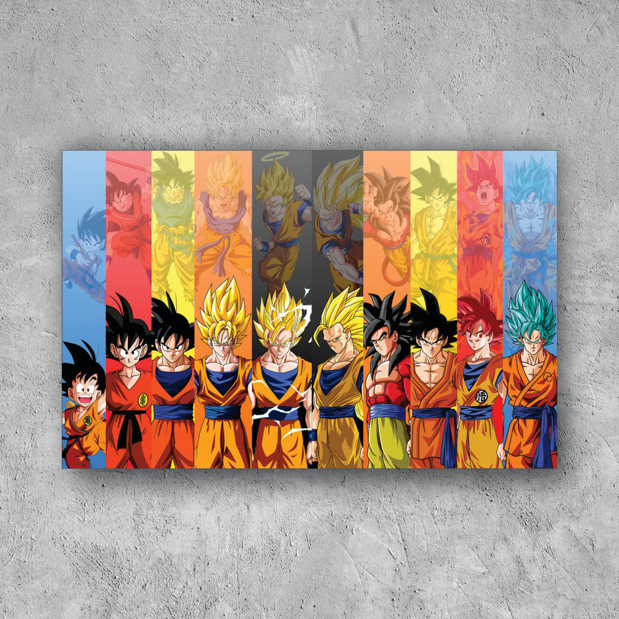 POSTER DRAGON BALL SAIYAJIN LEGEND