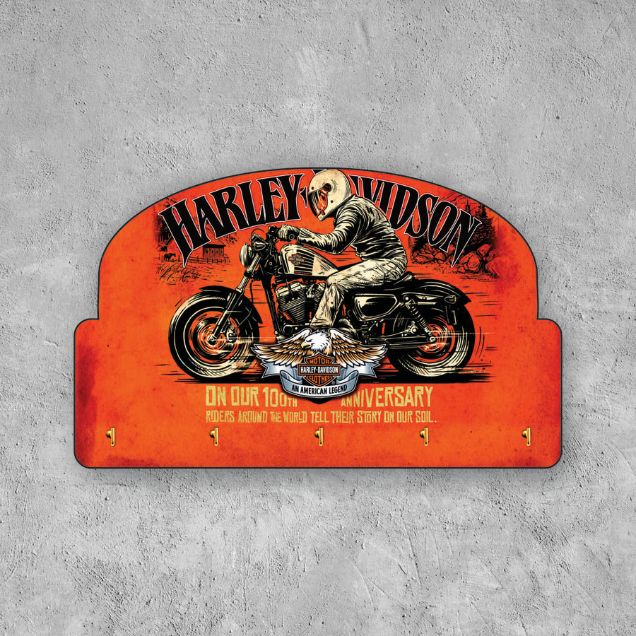 PORTALLAVE RETRO HARLEY