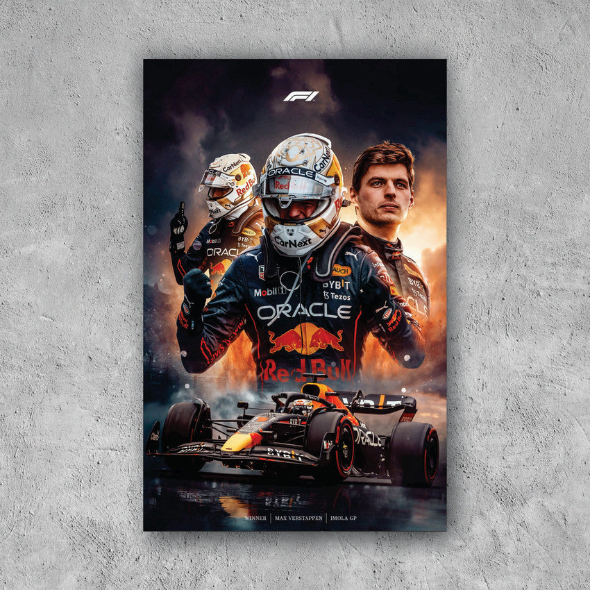 POSTER F1 MAX VERSTAPPEN