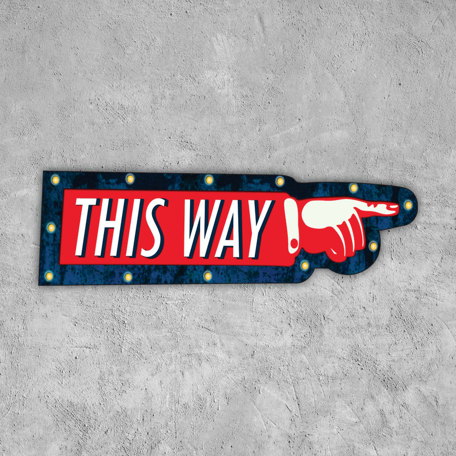 SEÑAL THIS WAY
