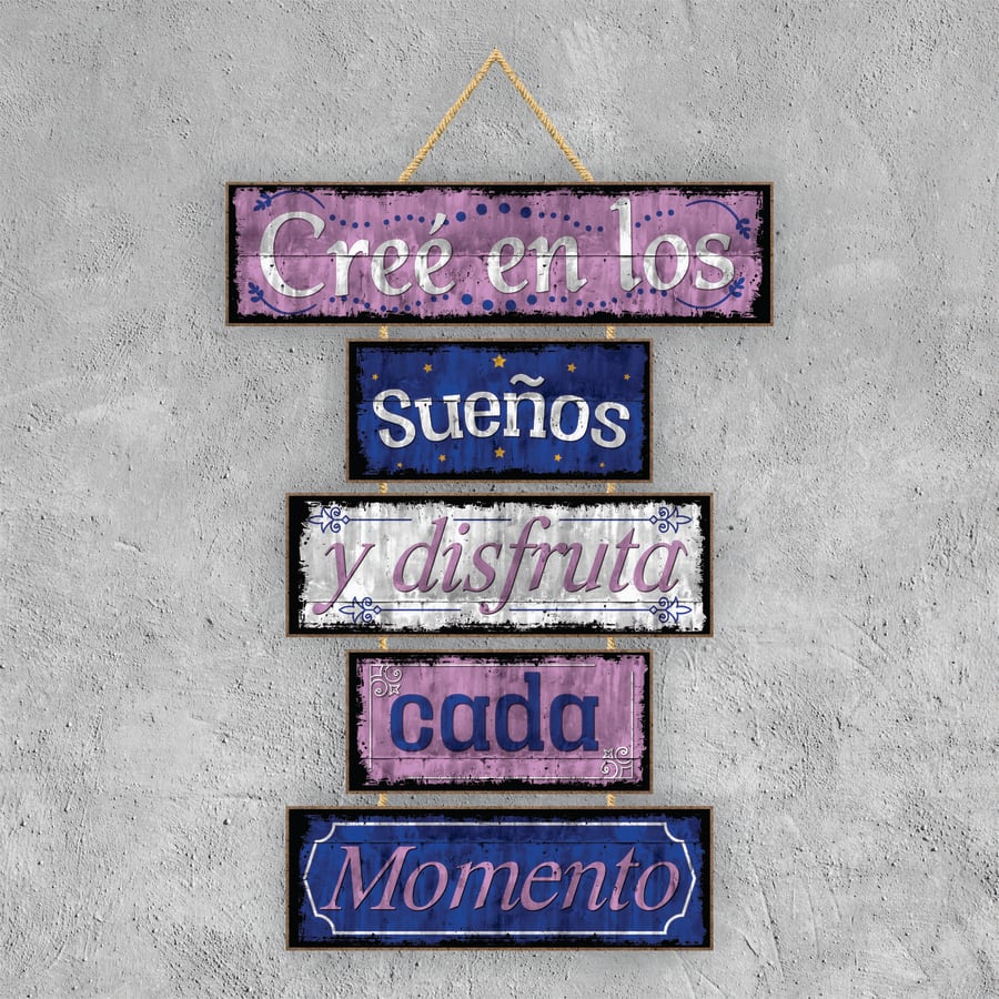 DECO FRASE CREE