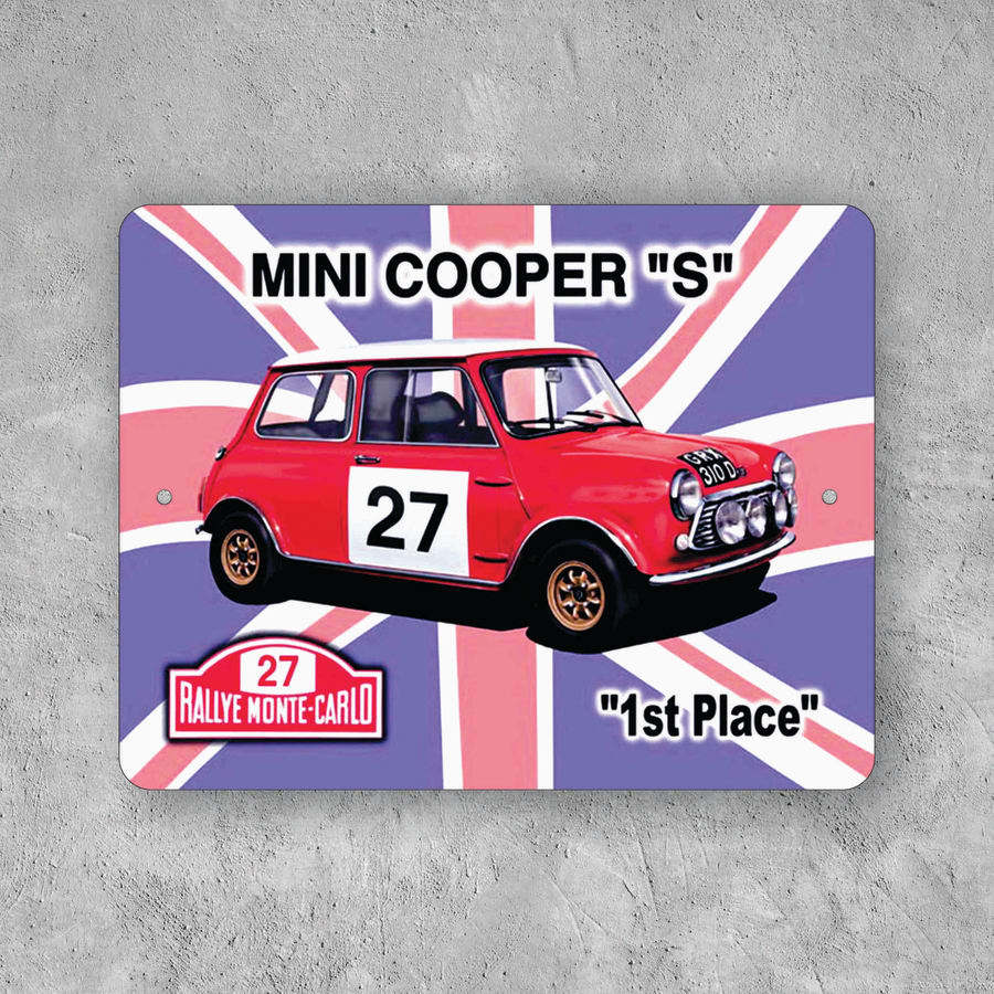 PLACA MINI COOPER