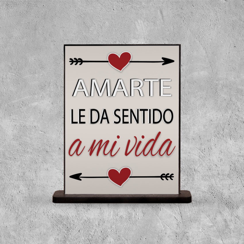 DECO POSTER AMARTE LE DA