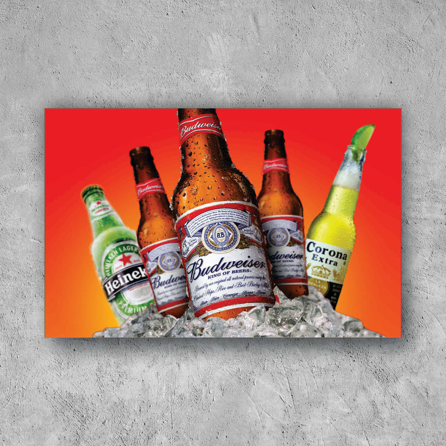POSTER POPULAR BEERS