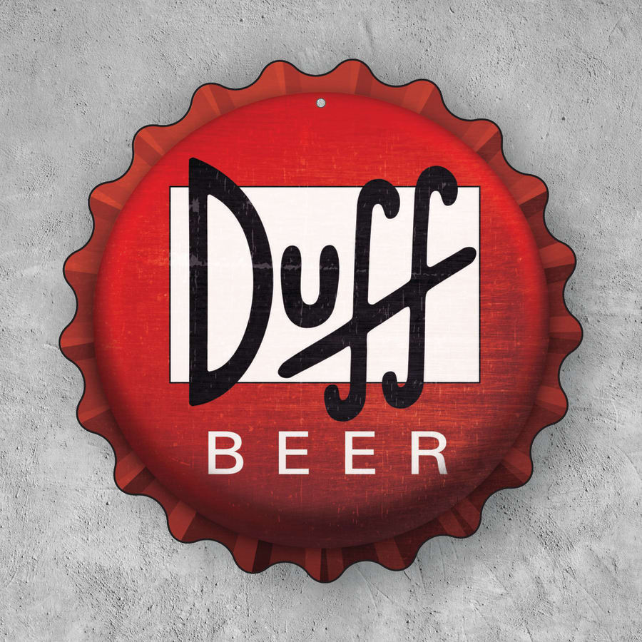 TAPA DUFF BEER