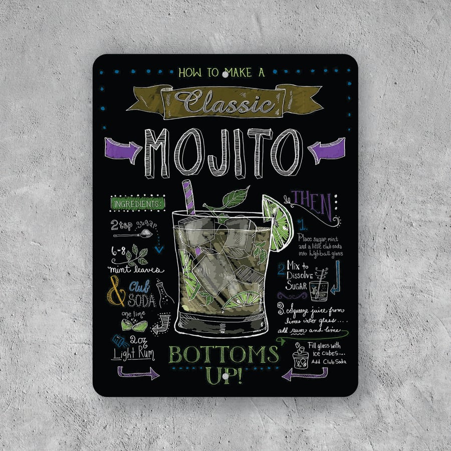 PLACA CLASSIC MOJITO