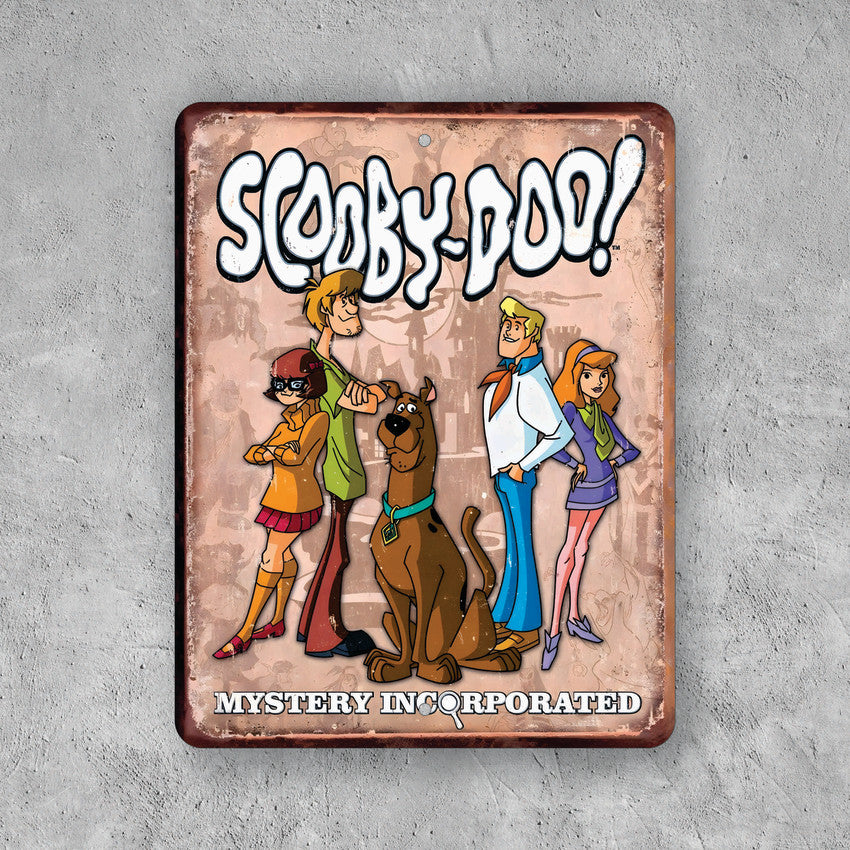 PLACA SCOOBY DOO
