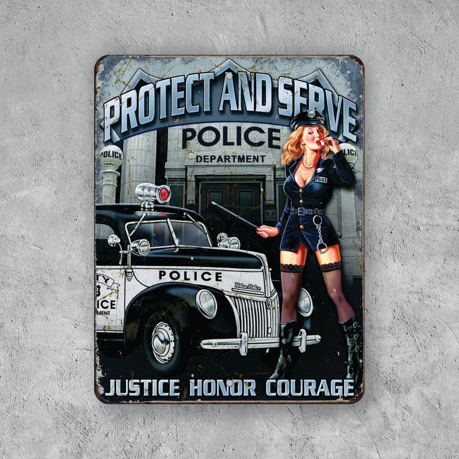 PLACA POLICE DEPARTMENT