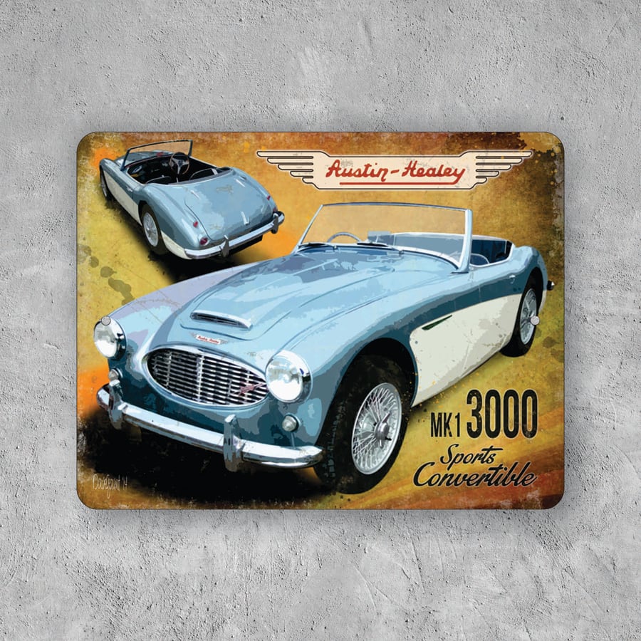 PLACA AUSTIN HEALEY