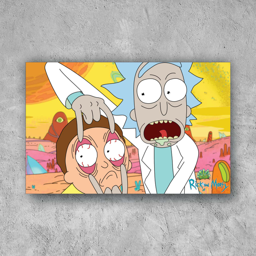 POSTER RICK AND MORTY