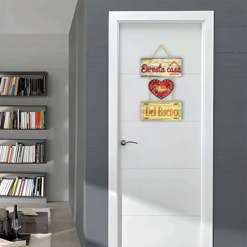 DECO PUERTA EN ESTA CASA