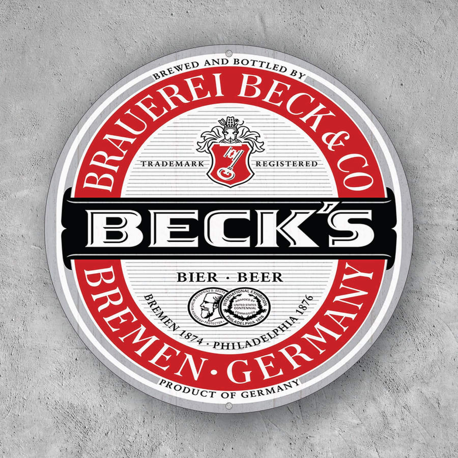 PLACA CIRCULAR BECK S