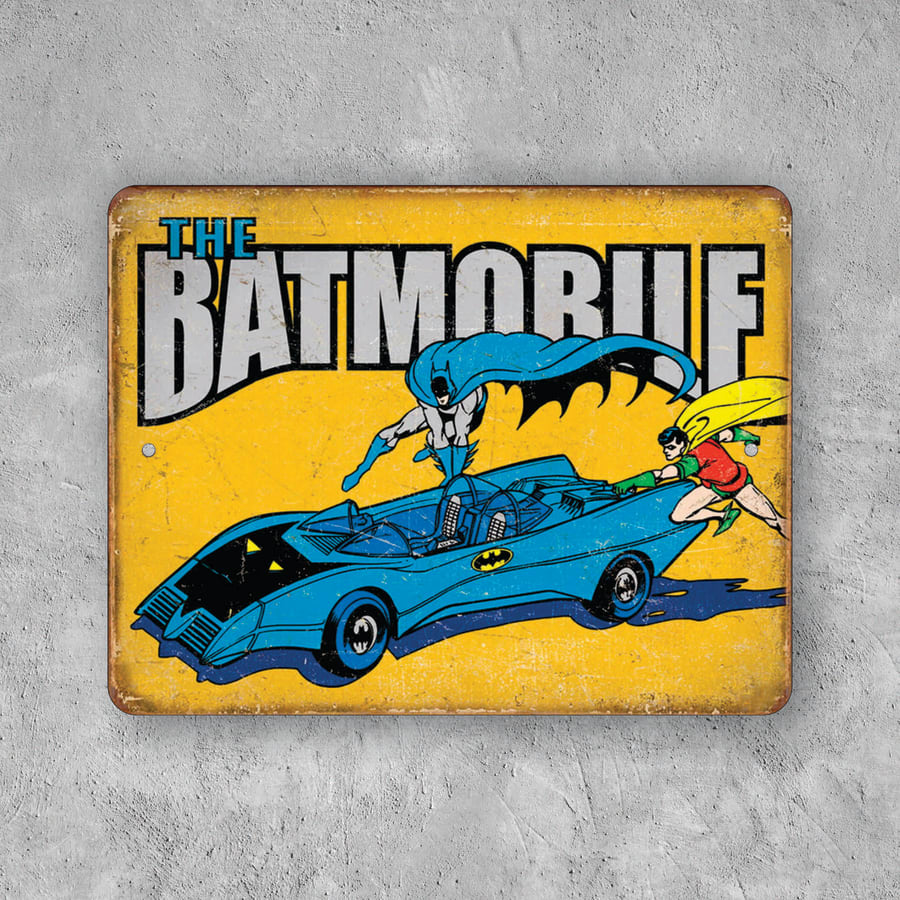 PLACA THE BATMOBILE