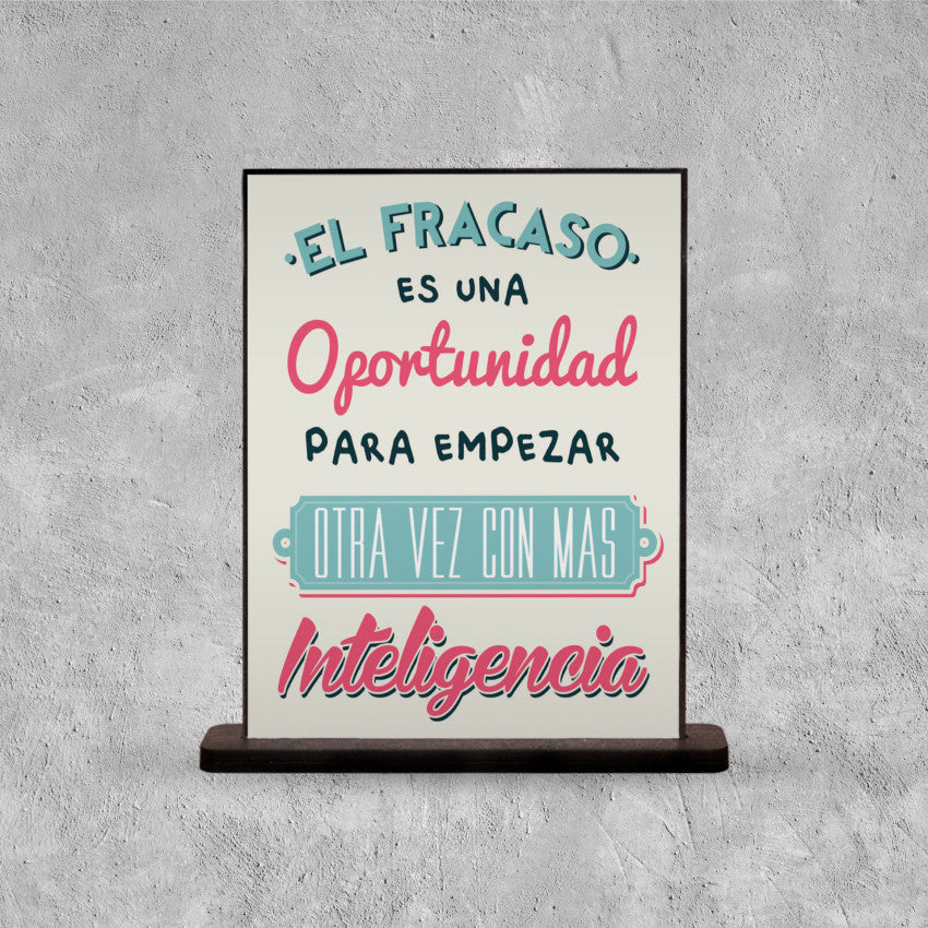 DECO POSTER EL FRACASO
