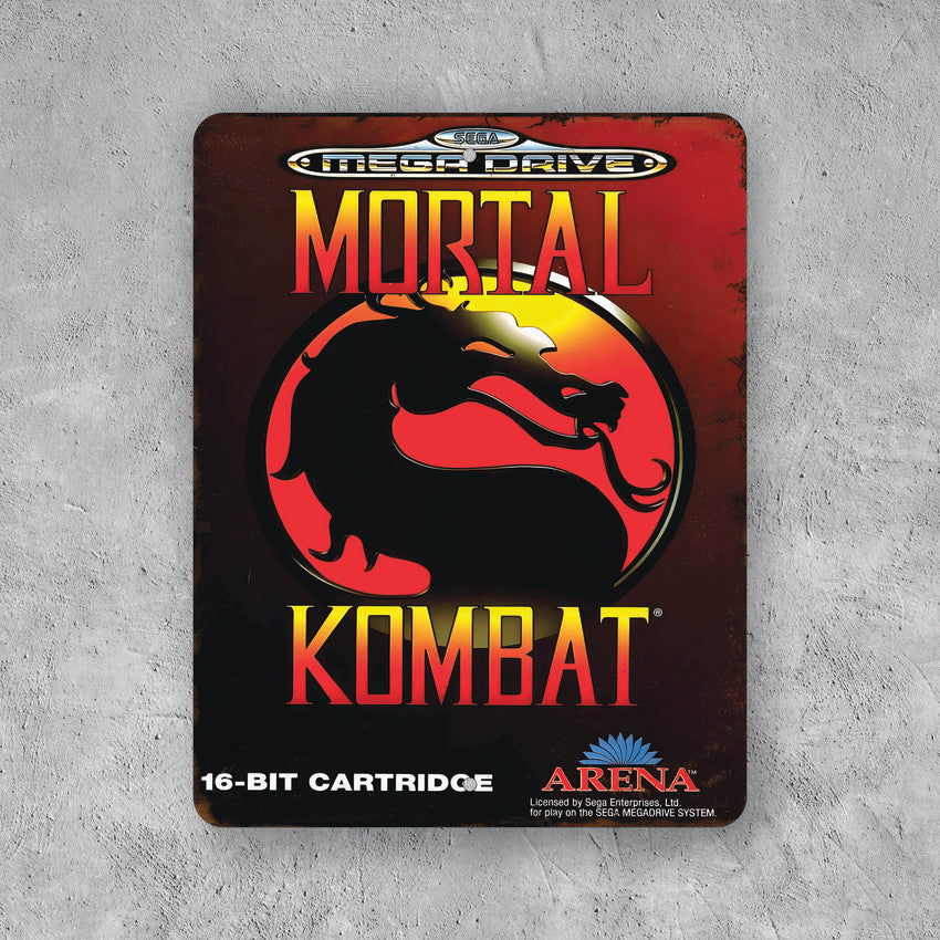 PLACA MORTAL KOMBAT